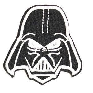 Darth Vader Patch iron on Star Wars Empire dIY